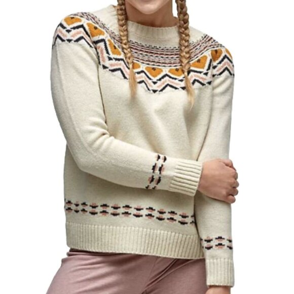 Kari Traa Sundve Knit Cream Wool Sweater - Picture 2 of 11